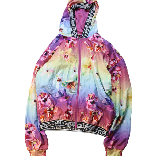 A Multicolour Lightweight Jackets from Molo in size 13Y for girl. (Front View)