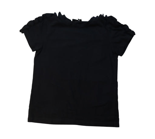 A Black Short Sleeve Tops from MSGM in size 13Y for girl. (Front View)