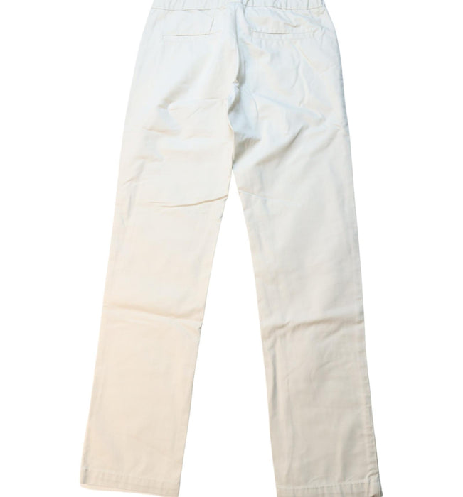 A White Casual Pants from Jacadi in size 10Y for boy. (Back View)