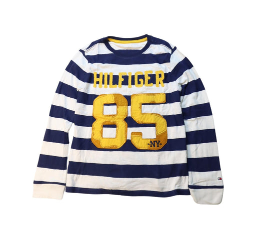 A Multicolour Long Sleeve T Shirts from Tommy Hilfiger in size 8Y for boy. (Front View)