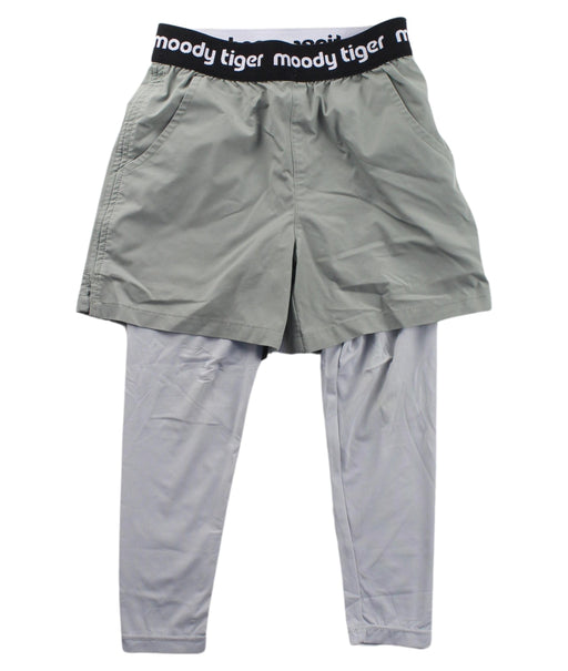 Grey Moody Tiger Shorts with Leggings 2T - 3T — Retykle