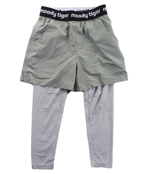 Grey Moody Tiger Shorts with Leggings 2T - 3T — Retykle
