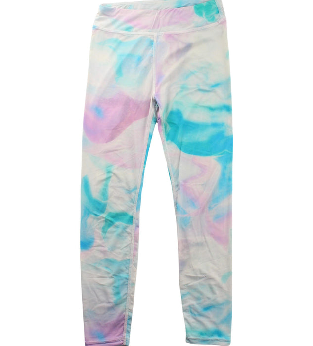 A Blue Leggings from Moody Tiger in size 7Y for girl. (Front View)