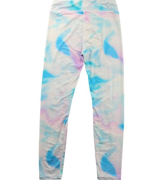 A Blue Leggings from Moody Tiger in size 7Y for girl. (Back View)