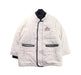 A White Puffer/Quilted Jackets from Nicholas & Bears in size 3T for boy. (Front View)
