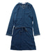 A Blue Long Sleeve Dresses from Excuse My French in size 4T for girl. (Front View)