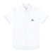 A White Short Sleeve Shirts from ECF Saint Too Canaan College in size 13Y for boy. (Front View)
