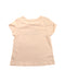 A Beige Short Sleeve T Shirts from Chloe in size 6T for girl. (Back View)