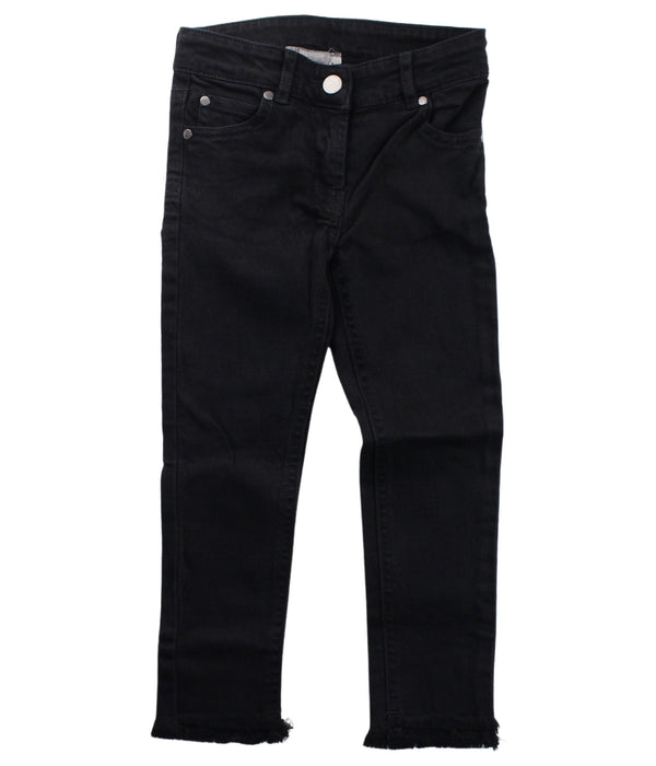 A Black Jeans from Stella McCartney in size 4T for girl. (Front View)