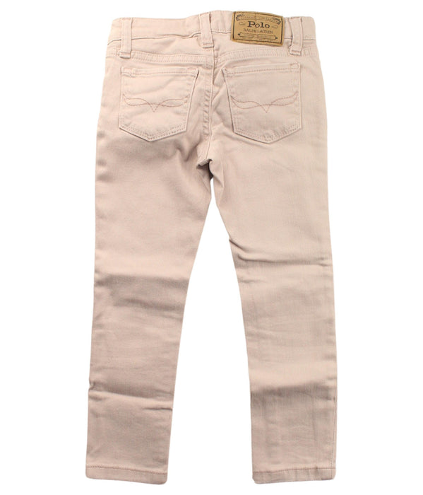 A Beige Casual Pants from Polo Ralph Lauren in size 3T for boy. (Back View)