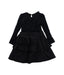 A Black Long Sleeve Dresses from Nicholas & Bears in size 2T for girl. (Back View)