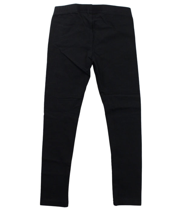 A Black Leggings from Seed in size 4T for girl. (Back View)