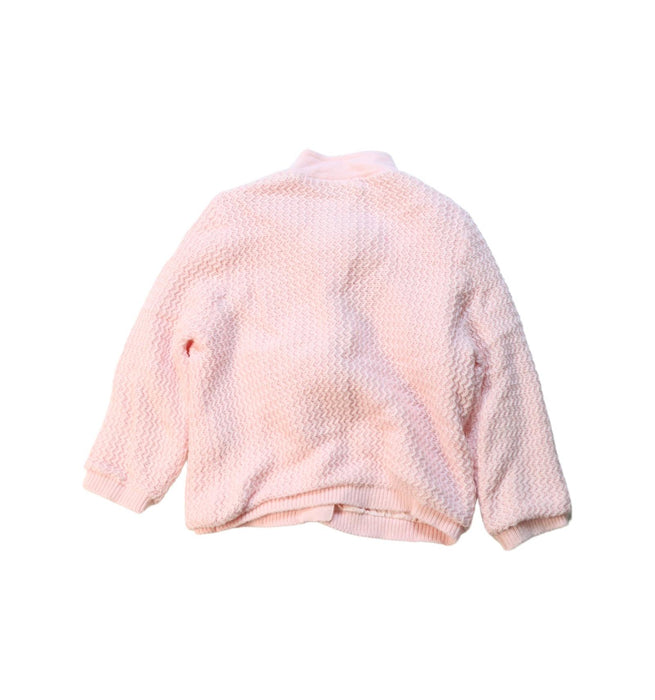 A Pink Cardigans from Shanghai Tang in size 12-18M for girl. (Back View)