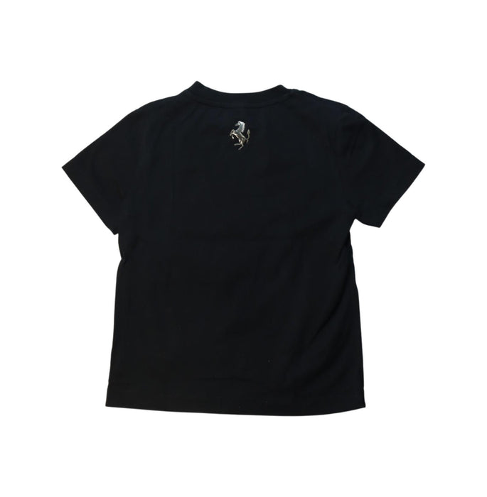 A Black Short Sleeve T Shirts from Ferrari in size 3T for boy. (Back View)
