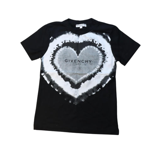 A White Short Sleeve T Shirts from Givenchy in size 4T for boy. (Front View)