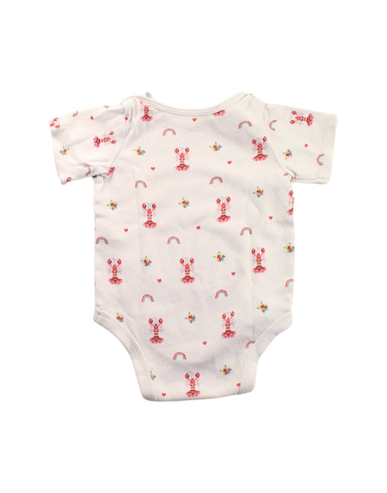 A White Short Sleeve Bodysuits from Cath Kidston in size 6-12M for girl. (Back View)