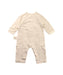 A Beige Long Sleeve Jumpsuits from Natures Purest in size 3-6M for boy. (Back View)