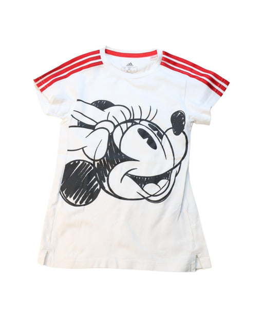 A Multicolour Short Sleeve T Shirts from Adidas in size 2T for girl. (Front View)