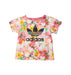 A Multicolour Short Sleeve T Shirts from Adidas in size 3T for girl. (Front View)