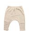 A Beige Sweatpants from Petit Bateau in size 3-6M for girl. (Front View)