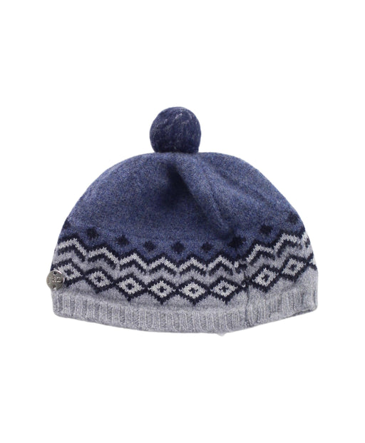 A Blue Beanies from Paz Rodriguez in size 6-12M for boy. (Front View)