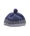 A Blue Beanies from Paz Rodriguez in size 6-12M for boy. (Back View)