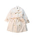 A White Coats from Velveteen in size 4T for girl. (Front View)