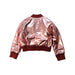 A Multicolour Lightweight Jackets from Velveteen in size 3T for girl. (Back View)