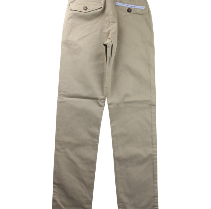 A Beige Casual Pants from Velveteen in size 10Y for boy. (Back View)