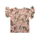 A Pink Short Sleeve Tops from Molo in size 8Y for girl. (Back View)