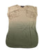 A Beige Sleeveless Tops from Imoga in size 6T for girl. (Front View)