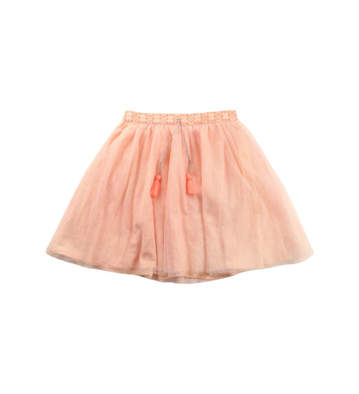 A Peach Tulle Skirts from Bonheur du Jour in size 4T for girl. (Front View)