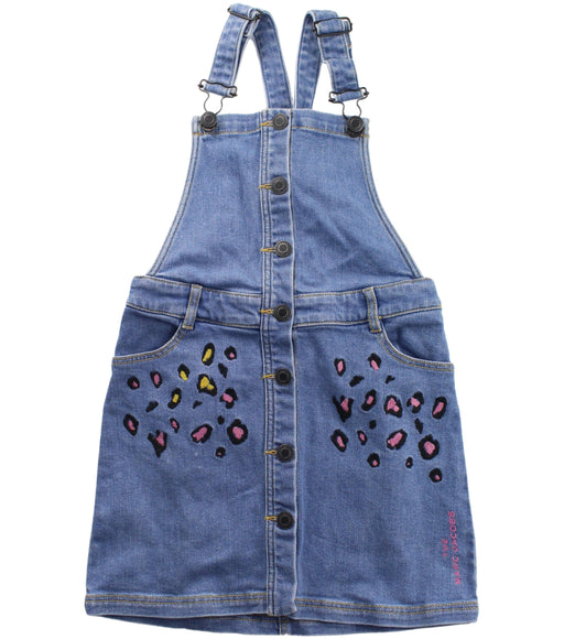 A Blue Overall Dresses from Little Marc Jacobs in size 8Y for girl. (Front View)