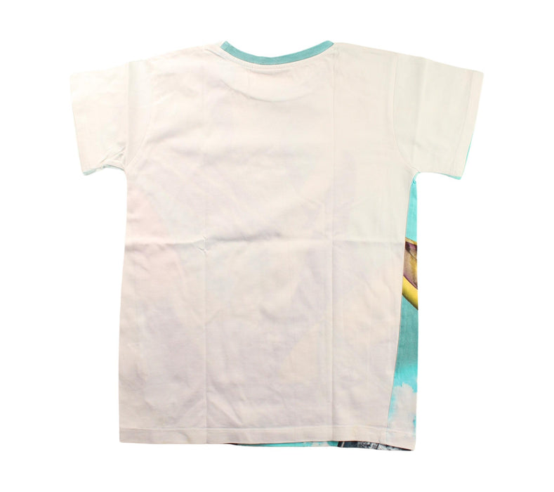 A White Short Sleeve T Shirts from Molo in size 10Y for boy. (Back View)