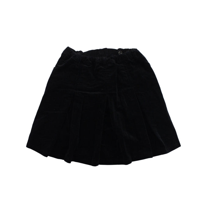 A Black Short Skirts from Pom Ponette in size 7Y for girl. (Back View)