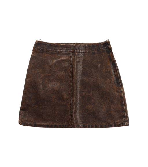 A Brown Short Skirts from Monnalisa in size 8Y for girl. (Front View)