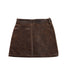 A Brown Short Skirts from Monnalisa in size 8Y for girl. (Back View)