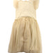 A Gold Short Sleeve Dresses from Tutu Du Monde in size 6T for girl. (Back View)