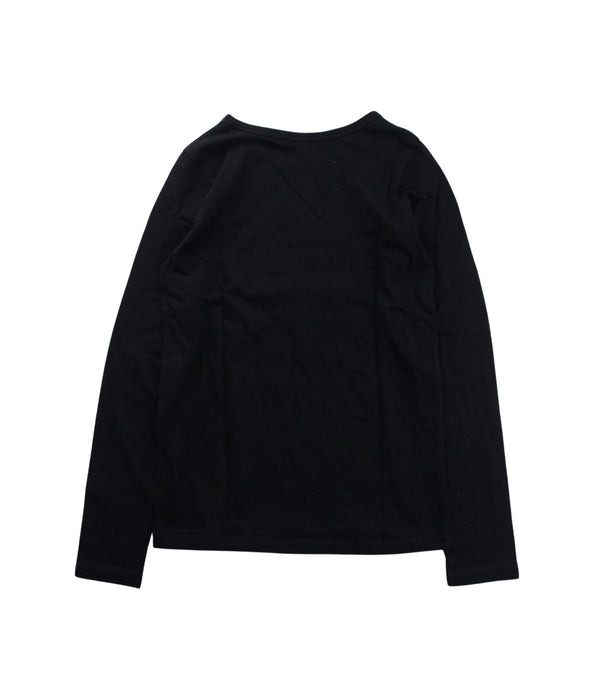 A Black Long Sleeve T Shirts from Bonpoint in size 10Y for girl. (Back View)
