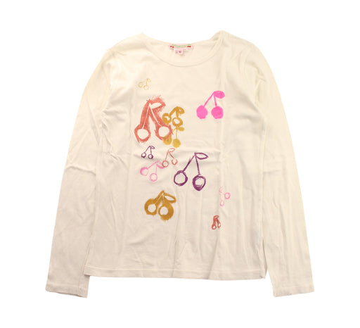 A White Long Sleeve T Shirts from Bonpoint in size 10Y for girl. (Front View)