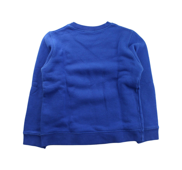 A Blue Crewneck Sweatshirts from Bonpoint in size 10Y for boy. (Back View)