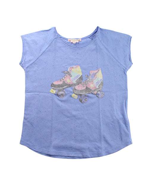 A Blue Short Sleeve T Shirts from Bonpoint in size 8Y for girl. (Front View)