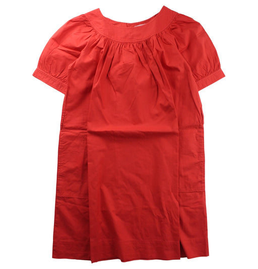 A Red Short Sleeve Dresses from Bonpoint in size 12Y for girl. (Front View)
