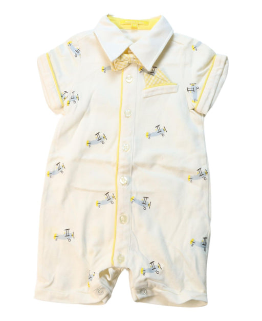 A Multicolour Short Sleeve Rompers from Nicholas & Bears in size 3-6M for boy. (Front View)