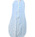 A White Sleepsacs from ErgoCocoon in size 3-6M for neutral. (Front View)