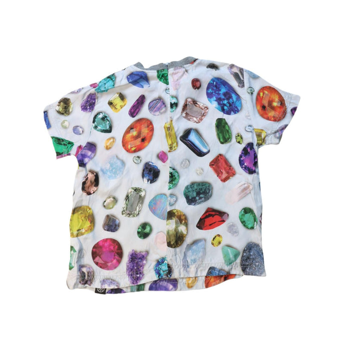 A Multicolour Short Sleeve T Shirts from Molo in size 3T for girl. (Back View)