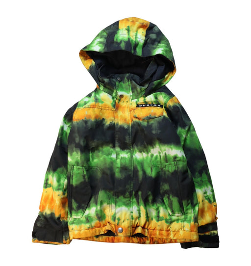 A Multicolour Ski Jackets from Burton in size 6T for boy. (Front View)