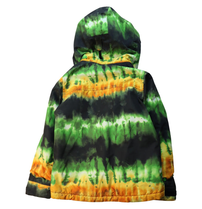 A Multicolour Ski Jackets from Burton in size 6T for boy. (Back View)