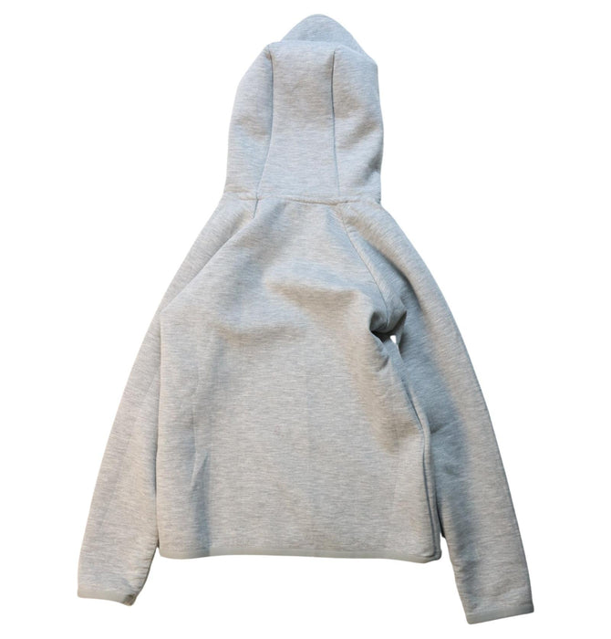 A Grey Hooded Sweatshirts from The North Face in size 7Y for neutral. (Back View)