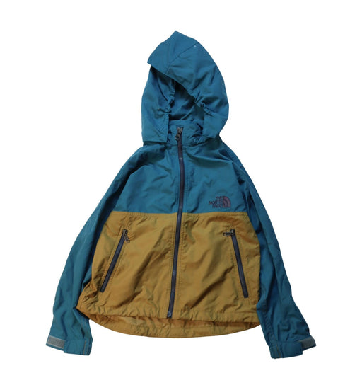 A Multicolour Lightweight Jackets from The North Face in size 5T for boy. (Front View)